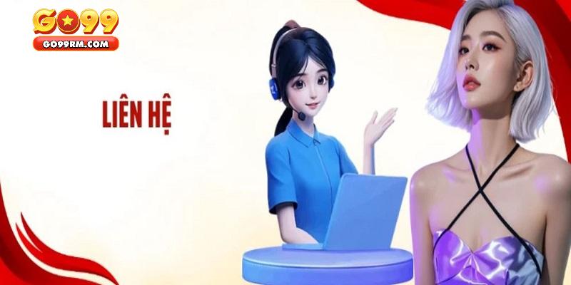 Người chơi có thể thoải mái lựa chọn kênh liên hệ GO99 phù hợp