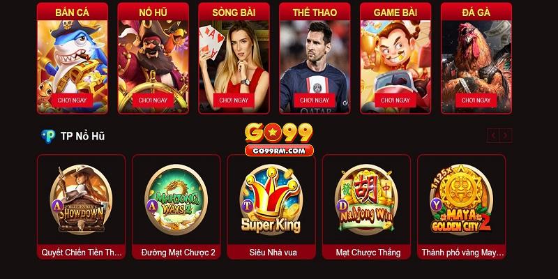 Những sản phẩm ăn khách nhất tại GO99